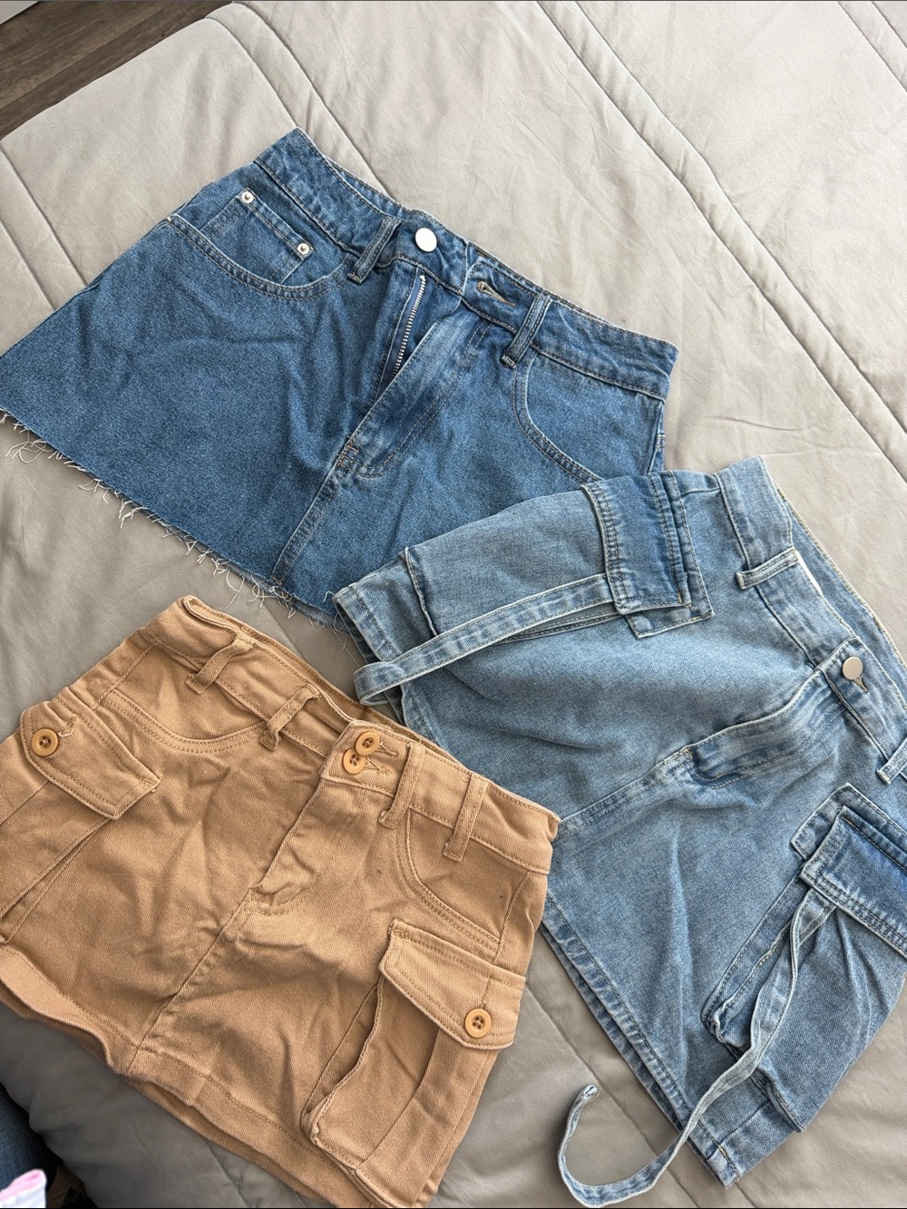 3 SHEIN skirts
